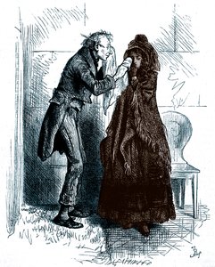 Charles Dickensin Nicholas Nickleby tekijältä Frederick Barnard