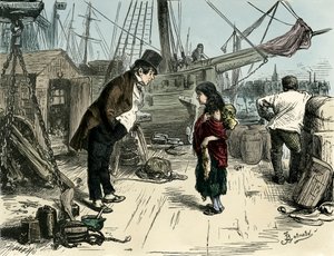 Dombey ja poika Charles Dickens tekijältä Frederick Barnard