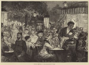 Holiday Sketches, Boulevardsissa Pariisissa