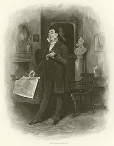 Mr. Pecksniff (syväpaino) tekijältä Frederick Barnard