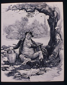 herra Pickwick, 1870-79 tekijältä Frederick Barnard