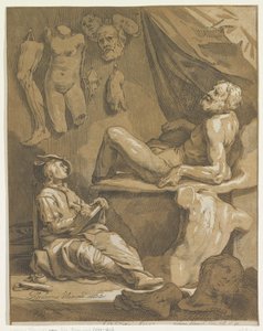 Nimisivu: Abraham Bloemaert, alkuperäinen ja tunnettu konstryk-piirustuskirja. Osa 1 tekijältä Frederick Bloemaert