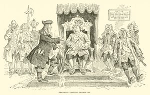 Franklin vierailee George III:ssa