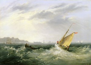 Cheshire Mersey-joen suulla, 1838 (katso pari numerosta 257064)