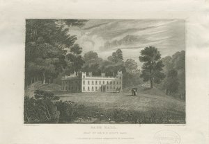[Suuri] Barr Hall: kaiverrus ja [1800-luvun puoliväli]