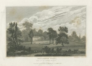 Rolleston Hall: kaiverrus ja [1800-luvun puoliväli] (painettu)