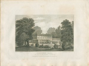 Trentham Hall: kaiverrus, nd [n. 1830] (vedos) (printti)