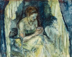 Kuppi teetä tekijältä Frederick Carl Frieseke