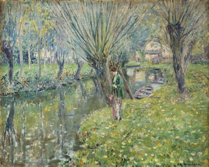 Joen varrella tekijältä Frederick Carl Frieseke