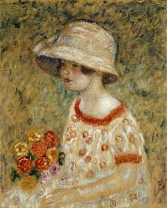 Frances Kilmerin muotokuva tekijältä Frederick Carl Frieseke