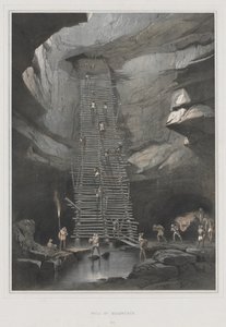 Näkymiä muinaisille monumenteille Keski-Amerikassa, Chiapas ja Yucatan, Pl. 20: Bolonchenin kaivo, 1844. tekijältä Frederick Catherwood