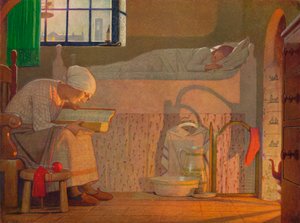 Sana, vuodelta 1922 tekijältä Frederick Cayley Robinson
