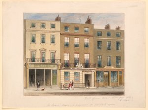Ulkopuoli, Frederick Crace and Son Establishment, 14 Wigmore Street, Lontoo
