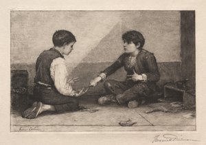 The Mora Players, 1883. tekijältä Frederick Dielman