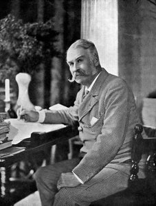 Sir William Schwenck Gilbert 1836-1911, englantilainen näytelmäkirjailija ja humoristi, 1911-1912. tekijältä Frederick Downer and Sons