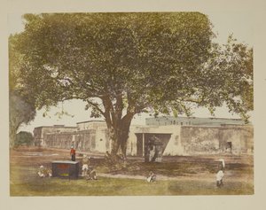 Vankila, Kalkutta. Valokuvaaja: Fiebig, Frederick c 1851-1852 Näkymiä Kalkuttaan ja ympäröivistä alueista.