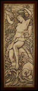 Vesi, sarjasta "The Four Elements", n. 1888-89 tekijältä Frederick G. Smith