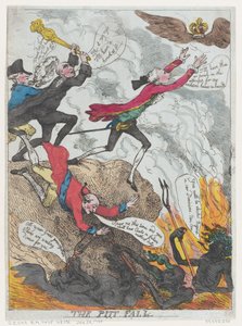 Pitt Fall, tammikuu 1789. tekijältä Frederick George Byron