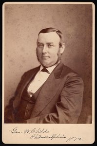 George William Childsin muotokuva 1829-1894, 1872.