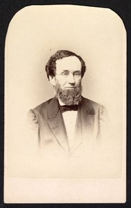 Tuntemattoman miehen muotokuva, noin 1860-luku.