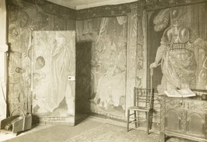 Kelmscottin kartano: Kelmcott Kelsean Kylpylähuone: Gobeliinihuoneessa