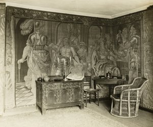 Kelmscottin kartano: Kelmcott Kelsean Kylpylähuone: Gobeliinihuoneessa