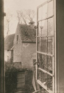 Kelmscottin kartanon ikkunasta, 1896 (platinaprintti)
