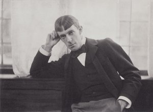 Frederick Evansin (1853-1943) muotokuva Aubrey Beardsleysta (1872-98)