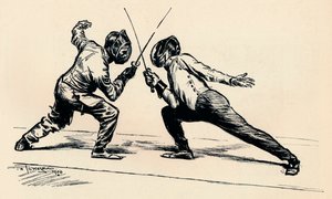Miekkailijat, 1900