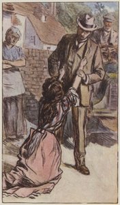 Rudyard Kiplingin kuvitus Heille (väri litho) tekijältä Frederick Henry Townsend
