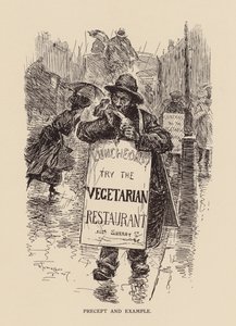 Ohje ja esimerkki (litografia) tekijältä Frederick Henry Townsend