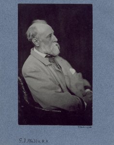 George Frederick Wattsin (1817-1904) muotokuva tekijältä Frederick Hollyer