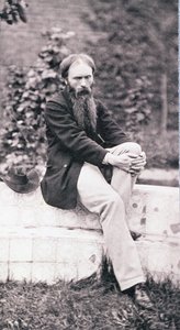 Sir Edward Burne-Jonesin (1833-98) muotokuva (seepiakuva) tekijältä Frederick Hollyer