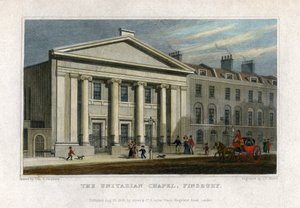 Unitaarinen kappeli, Finsbury, Lontoo, 1828