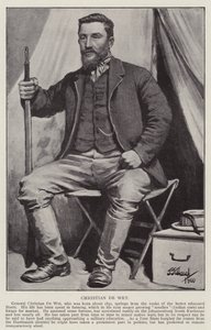 Christian De Wet (litho) tekijältä Frederick Judd Waugh