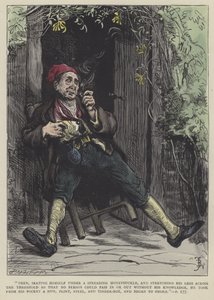 Kuvitus Barnaby Rudgelle tekijältä Frederick L. Bernard