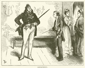 Kuvitus Bleak Housesta tekijältä Frederick L. Bernard