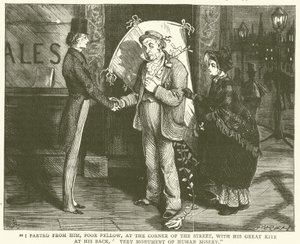 Kuvitus David Copperfieldille tekijältä Frederick L. Bernard