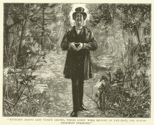 Kuvitus Martin Chuzzlewitille tekijältä Frederick L. Bernard