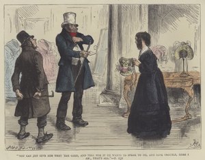 Kuvitus Nicholas Nicklebylle tekijältä Frederick L. Bernard