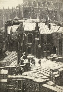 Almonry, 1925 tekijältä Frederick Landseer Maur Griggs