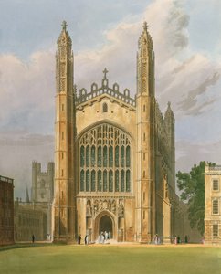 Cambridge: Kings College julkaisusta "History of Cambridge", Vol.1 tekijältä Frederick Mackenzie