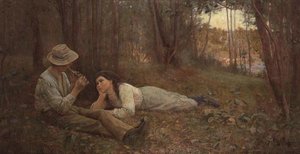 Huilusoitin tekijältä Frederick McCubbin