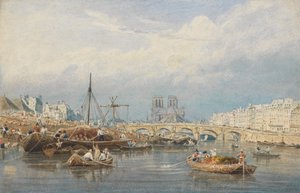 Seine ja Notre Dame tekijältä Frederick Nash