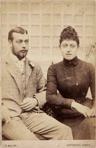 Prinssi George ja prinsessa Victoria tekijältä Frederick Ralph