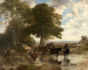Kauppakärry purossa, 1845