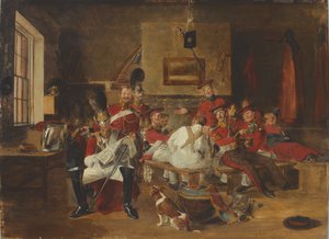 2nd Life Guards, Guard Room, 1828 noin