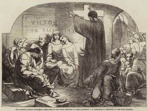 Kristillinen kirkko Rooman pakanallisten keisarien vainon aikana tekijältä Frederick Richard Pickersgill