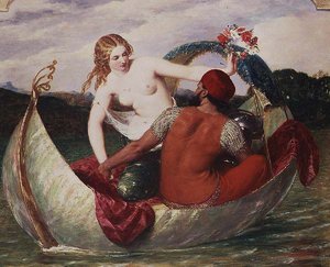 Helmivene, noin 1845