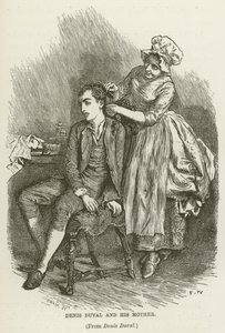 Denis Duval ja hänen äitinsä tekijältä Frederick Walker
